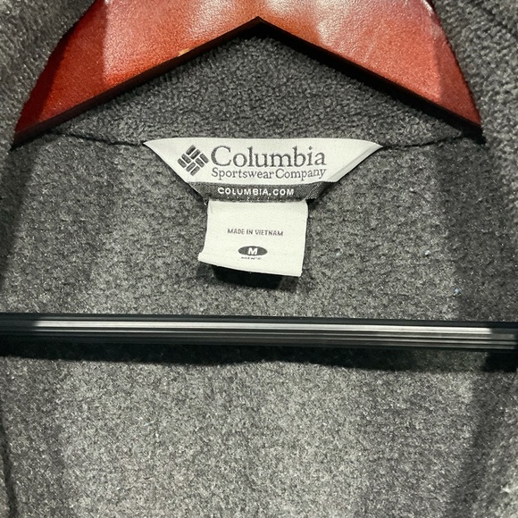 Columbia Grey Jacket Zipper Long Sleeve Front Pockets Men’s US Size: Medium - Picture 7 of 7
